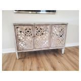 WOOD & MIRRORED BUFFET
