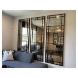 BRONZE WALL MIRRORS