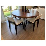 DINING TABLE W/4 CHAIRS
