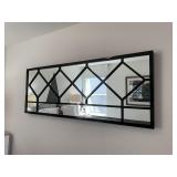 BLACK WALL MIRROR