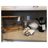 6PC KITCHEN ITEMS