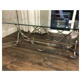 GLASS COFFEE TABLE
