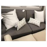 5PC COUCH & PILLOWS