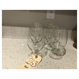 6PC GLASSWARE