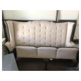 KING UPHOLSTERED BED
