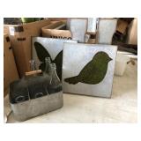 BOX OF TIN DECO