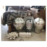 BOX OF ASSORTED DECO