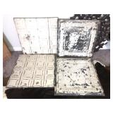 4PC TIN TILES