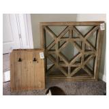 7PC WOOD WALLHANGINGS