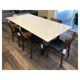 7PC KITCHEN TABLE & CHAIRS