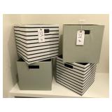 4PC CLOTH BASKETS