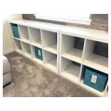 SHELVING WITH BASKETS