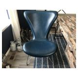 "LEATHER" ACCENT CHAIR
