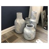 4PC VASES