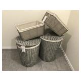 4PC LAUNDRY BASKETS