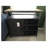INDUSTRIAL BEDSIDE TABLE