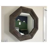 OCTAGON FRAMED MIRROR