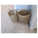 2PC WICKER BASKETS