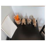 2PC FLOATING BOAT SHELVES & DECO ITEMS