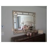 GOLD FRAMED WALL MIRROR