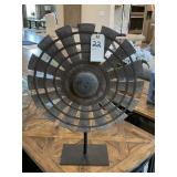UTTERMOST WOOD & METAL WINDMILL DECO