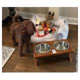 DOG BED W/ASST DOG ITEMS