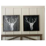 2PC  Z ART GROUP DEER PRINTS