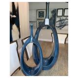 2PC DECO VASES