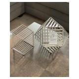 2PC METAL DECO
