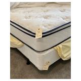 QUEEN MATTRESS, BOXSPRING & FRAME