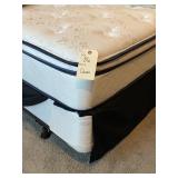 QUEEN MATTRESS, BOXSPRING & FRAME