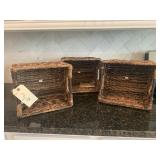 3PC STORAGE BASKET