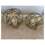 2PC CANDLEHOLDERS