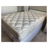 FULL MATTRESS, BOXSPRING & RAIL