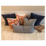 6PC PILLOWS & THROW