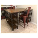 CRAFT TABLE & 2 CHAIRS