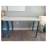 IKEA DESK(WHITE/BLUE)