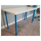 IKEA DESK(WHITE/BLUE)