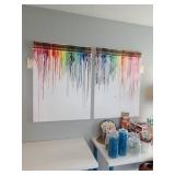 2PC CRAYON ART CANVAS