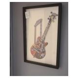 "GUITAR" PRINT