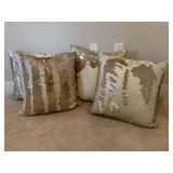 4PC SEQUIN PILLOW