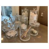 5PC BATH JARS