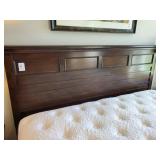 KING HEAD & FOOTBOARD, DRESSER, NIGHTSTANDS