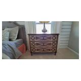 WOOD "BASSET" 3-DRAWER CHESTS