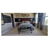 4PC-WOOD "MAGNUSSEN" BEDROOM SET