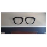 GIANT "EYEGLASSES" WALL DECOR