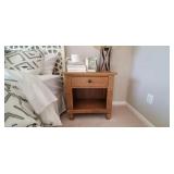 WOOD NIGHTSTANDS W/1-DRAWER