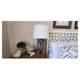 RUSTIC "DISTRESSED" WOOD LAMPS