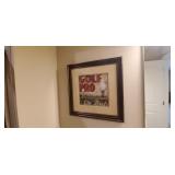 2PC-"GOLF" THEMED WALL ART PRINTS