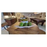 2PC-FAUX MOSS CENTERPIECES